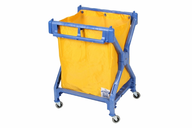 Deluxe Plastic Scissor Trolley Complete With Bag