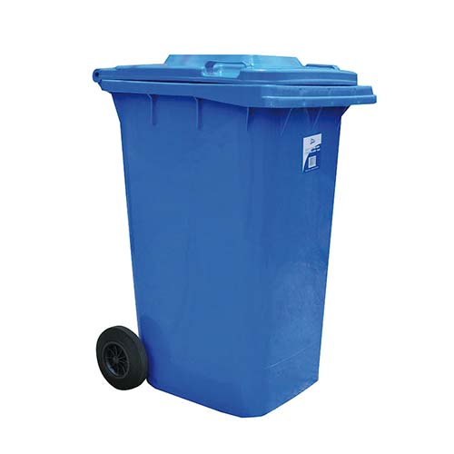 Edco Heavy Duty Bin With Wheels 240L - Blue