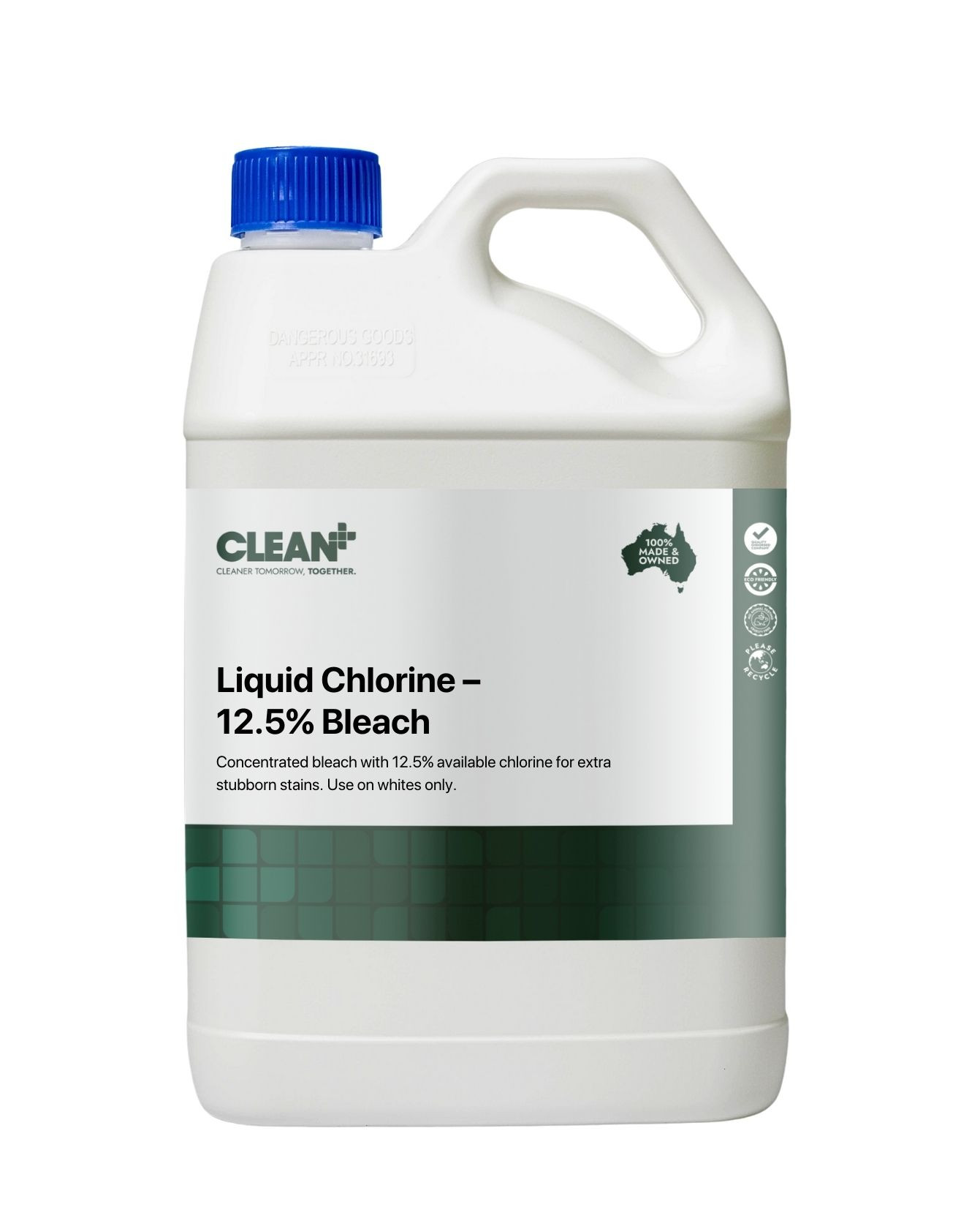 Liquid Chlorine (12.5% Bleach) 20 L