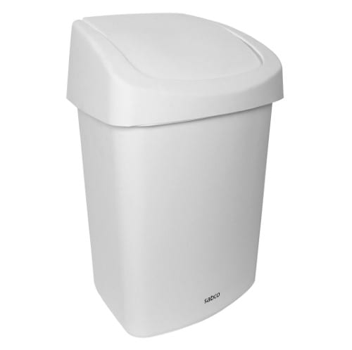 White Rubbish Bin 25 L