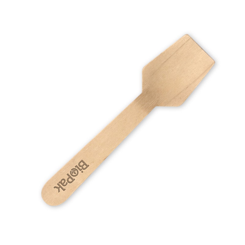 10cm Ice Cream Spoon FSC 100% wood x2000