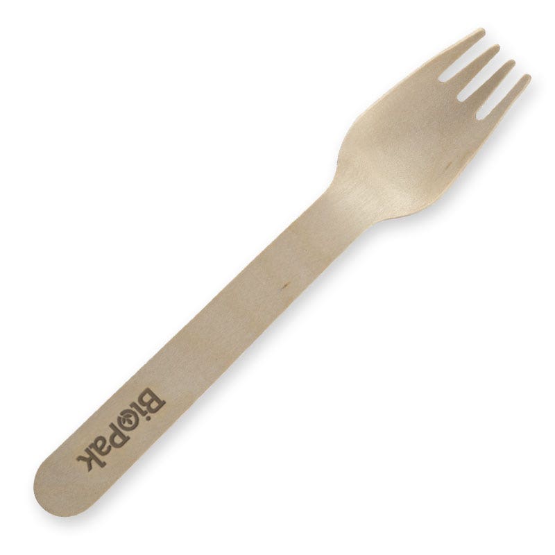 16cm Wood Fork x1000