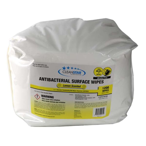 Wipes-1200ROLL -2pk Stand No Alc