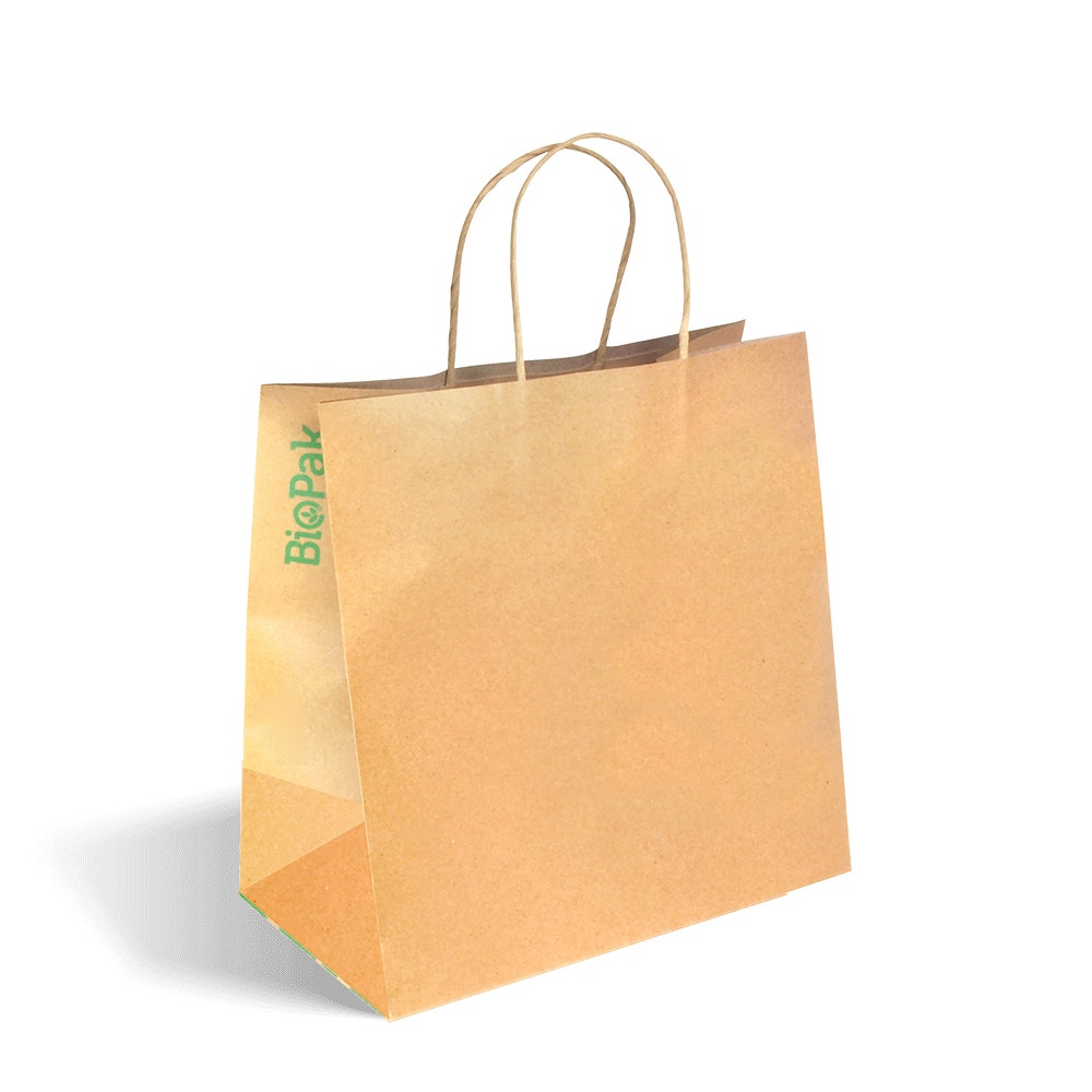 Large Twist Handle Kraft Paper BagsxX250
