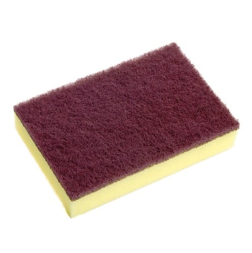 10Pk Sponge Scours Medium 15X10 cm