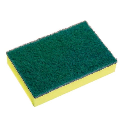 10Pk Sponge Scourers Standard 15X10 cm