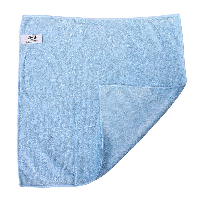 Millentex Microfibre Cloths - Blue - 40cm x 40cm - 6 pk