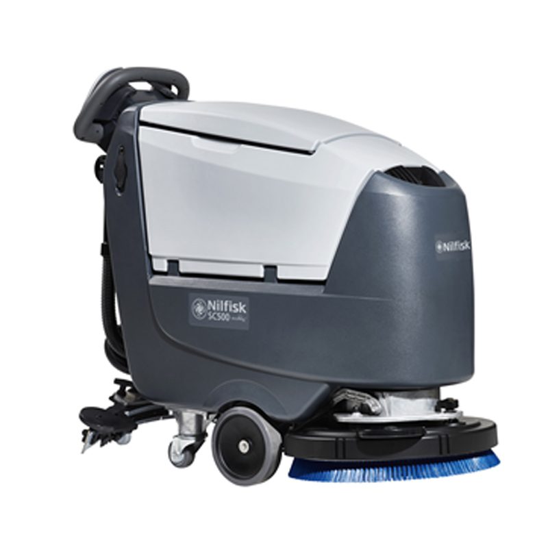 SC500 Battery Walk Behind Scrubber Dryer
