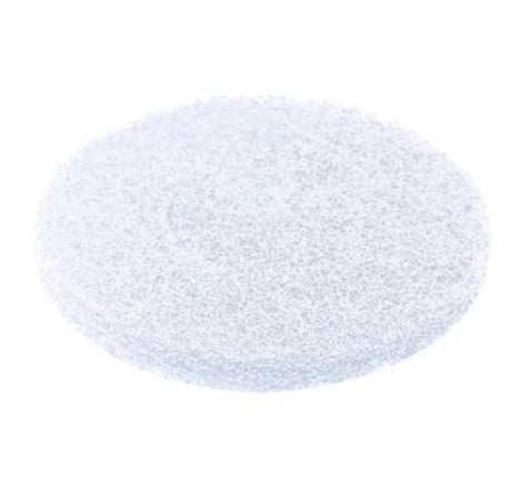 20CM White Dry Buffing Pad – 5 Pack