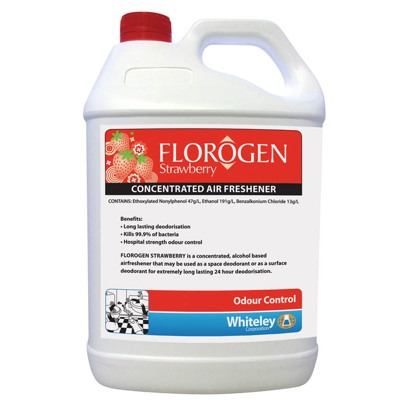 Florogen Strawberry Alcohol Based Air Freshener 5 L