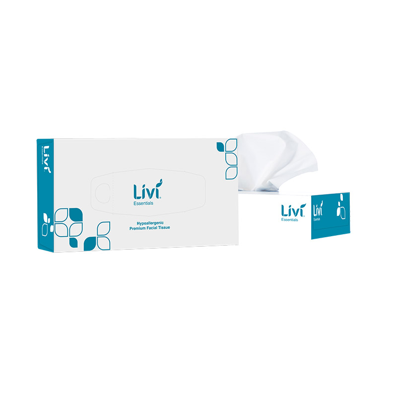 Essentials Facial Tissue (Hypo) 2Ply 100S 48 Ctn