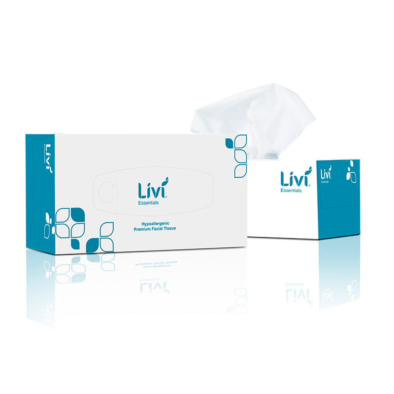 Essentials Facial Tissue (Hypo) 2Ply 200S 30 Ctn
