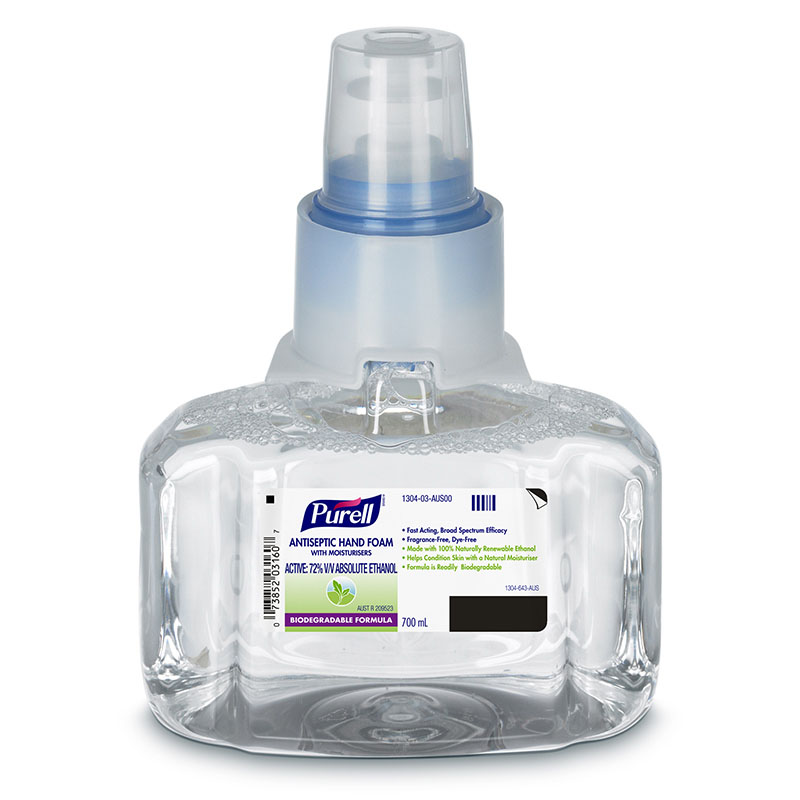 LTX Instant Hand Sanitiser - Foam 700ml Refills X 3 Units