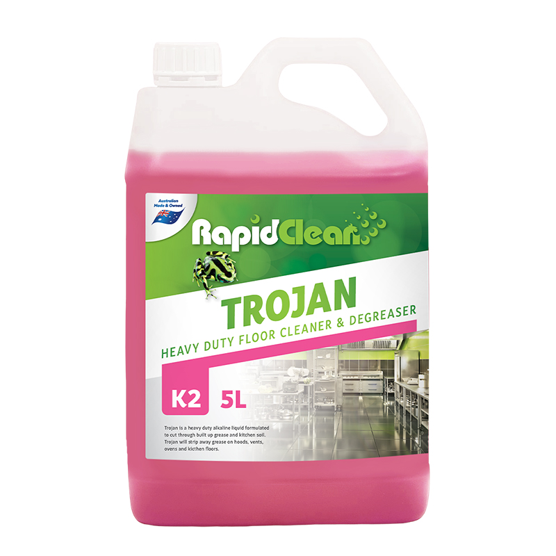 RapidClean Trojan Floor Cleaner HD Degreaser 5L