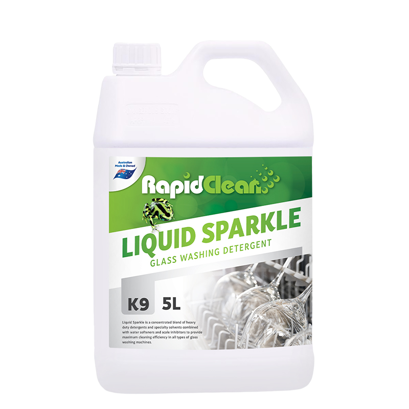 Liquid Sparkle Glass Washing Detergent 5 L