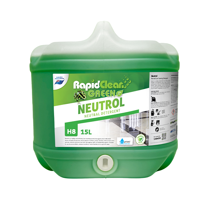 RapidClean Neutrol Low Foaming Detergent 15L