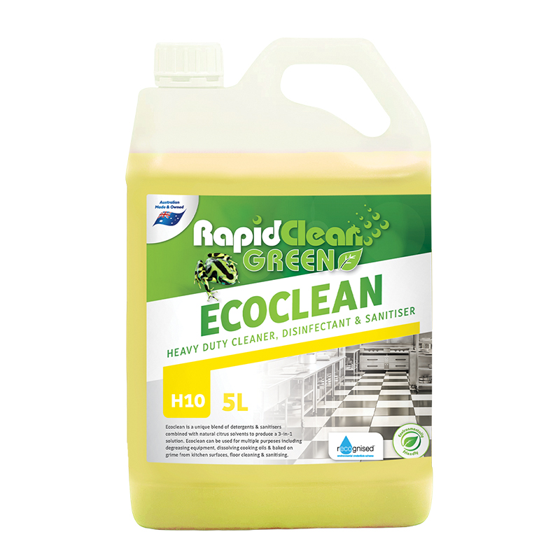 Ecoclean Detergent Sanitiser 5 L