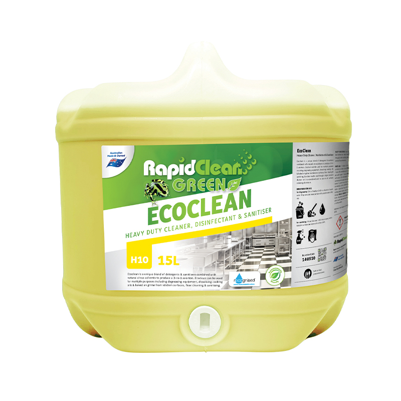 RapidClean Ecoclean Detergent Sanitiser 15L