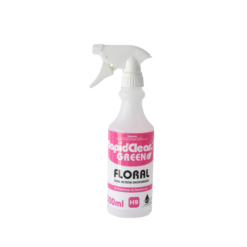 Floral Deodoriser & Air Freshener Bottle Only - no cap - 500 ml