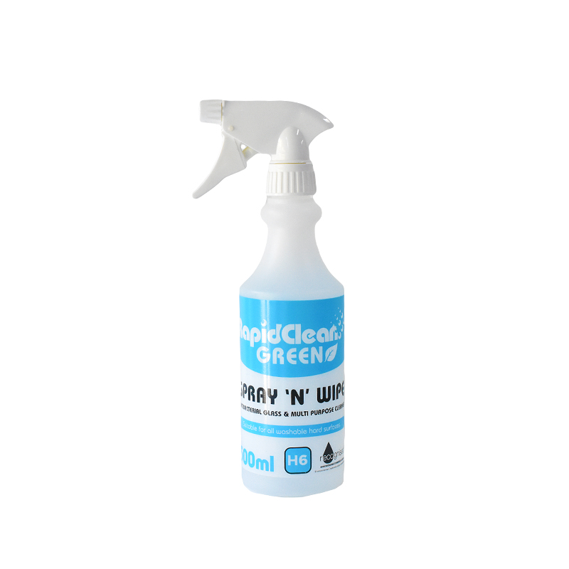 Spray & Wipe Surface Cleaner Bottle Only - no cap - 500 ml