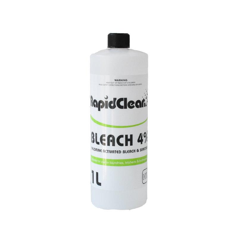 Bleach 4% Bottle Only - no cap - 1 L