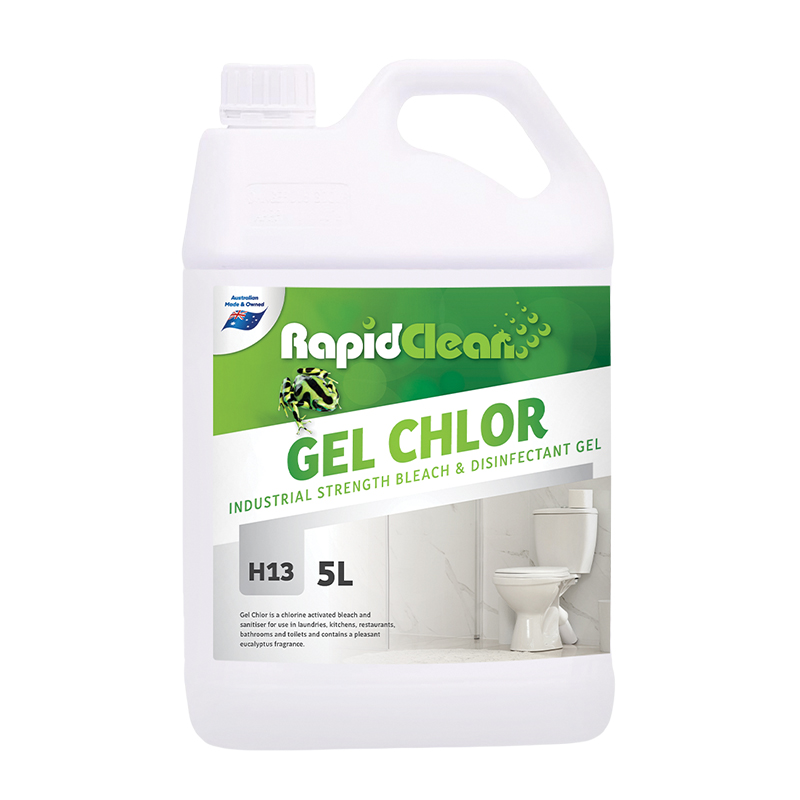 RapidClean Gel Chlor Bleach & Disinfectant 5L