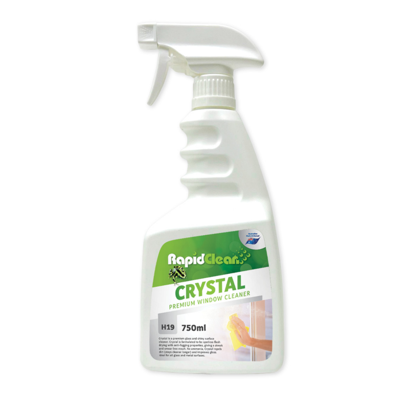 RapidClean CRYSTAL - PREMIUM WINDOW CLEANER 750ml
