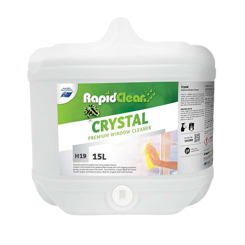 RapidClean CRYSTAL - PREMIUM WINDOW CLEANER 15L