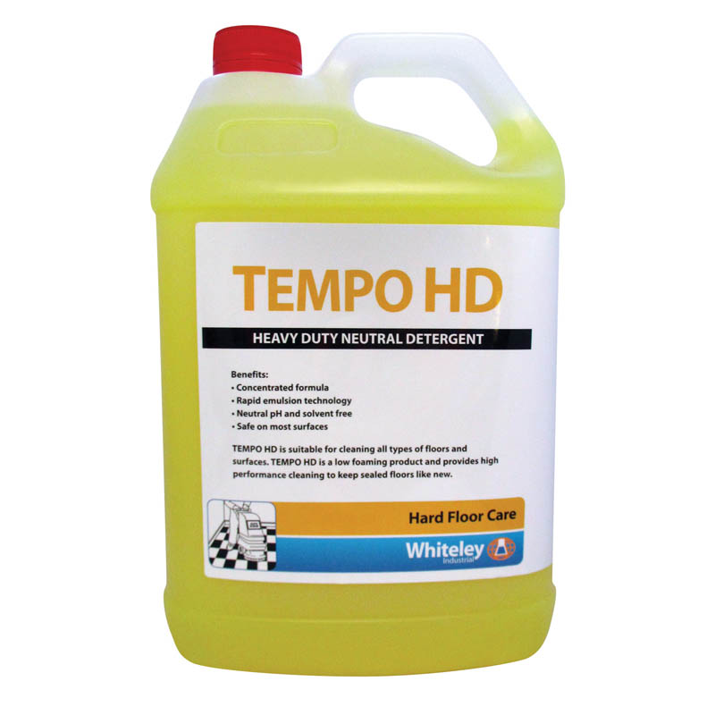 Whiteley Tempo HD Heavy Duty Neutral Detergent 5L