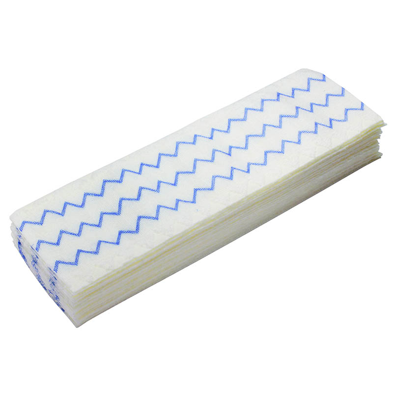 DISPOSABLE MICROFIBER MOP - BLUE