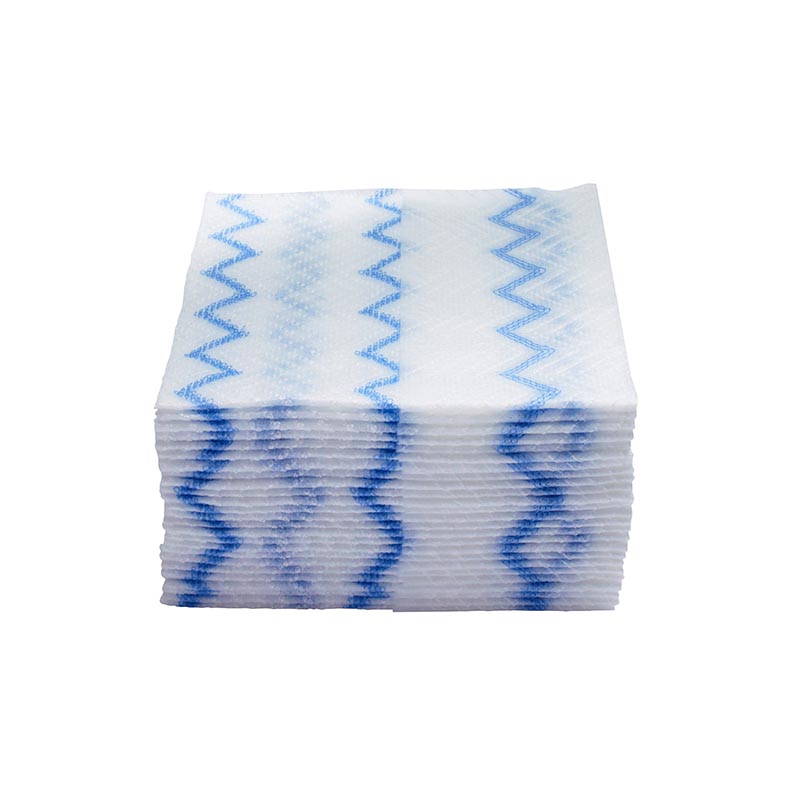 DISPOSABLE MICROFIBER CLOTH - BLUE