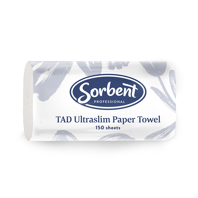 TAD Ultraslim towel 1ply 150s x16