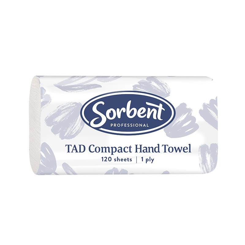 TAD Compact Hand Towel 1 Ply 120 Sheets