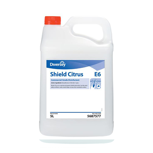 Shield Citrus 5L Cleaner Disinfectant With Pleasant Citrus Fragrance
