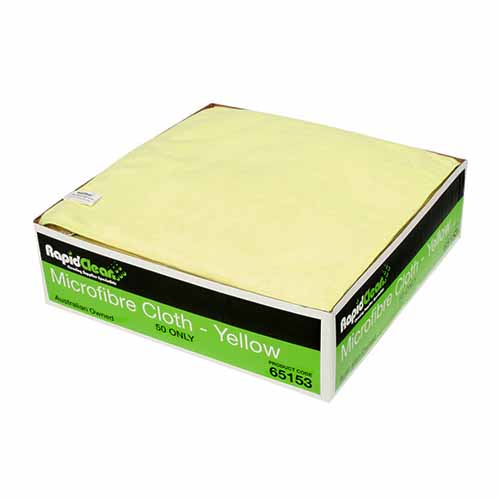 RapidClean Microfibre Cloth - Yellow