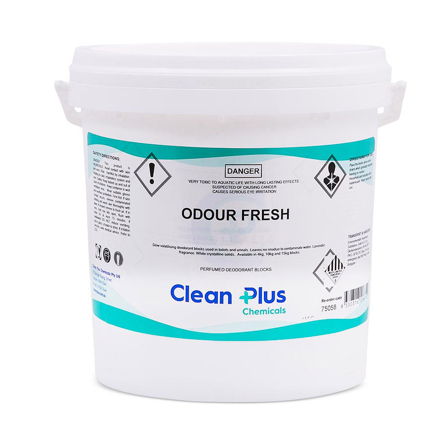 Odour Fresh Urinal Deodorant Blocks 10Kg Pails