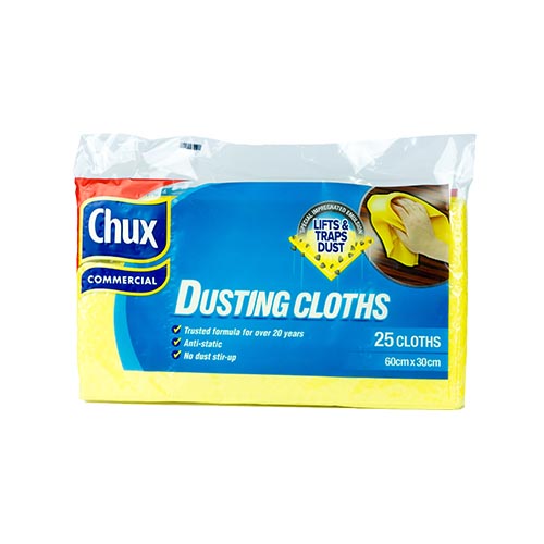 Dusting Cloths 60X30cm 25 PK