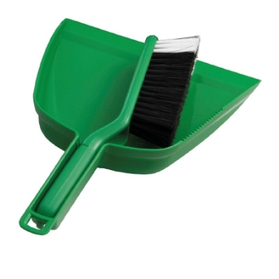 Dustpan & Bann Set Green