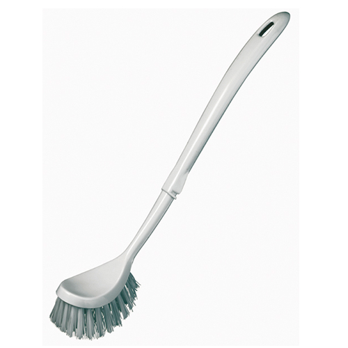 White Toilet Brush