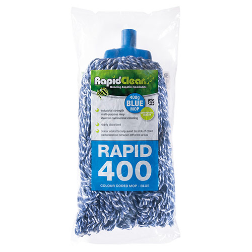 RapidClean Premium Mop Head 400g – Blue