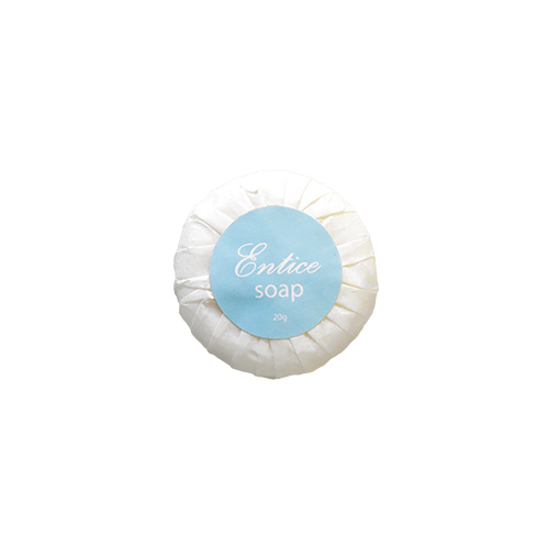 Entice Bath Soap - Pleat Wrapped 20g (ctn500)